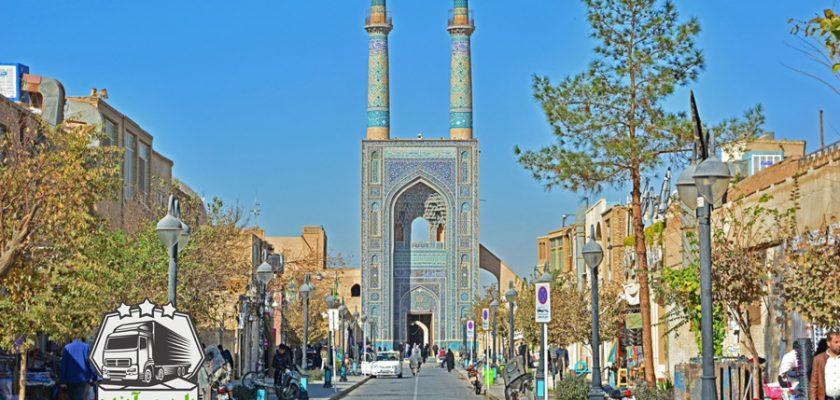باربری تهران به یزد